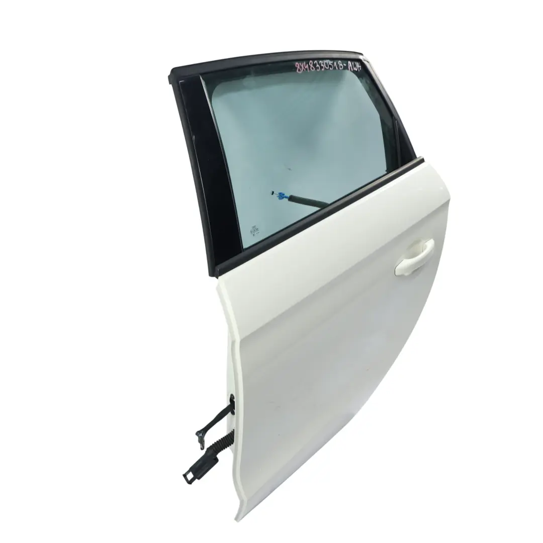 Audi A1 8X Puerta Trasera Izquierda Blanco Amalfi Y9K - SKU 8X4833051B-AWH - Número de pieza 8X4833051B
