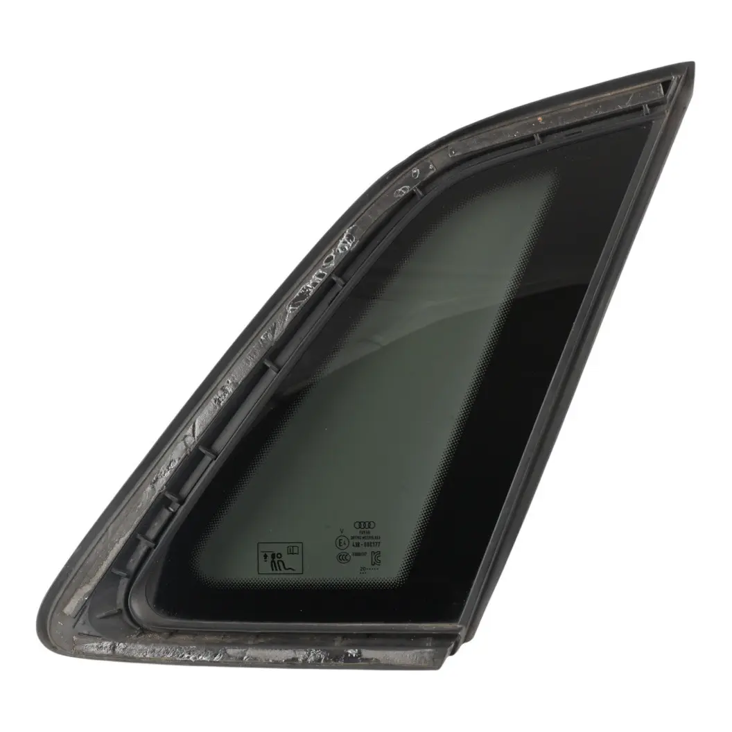 Audi A3 8Y Rear Quarter Window Triangle Glass Right O/S Tinted AS3 8Y4845298E