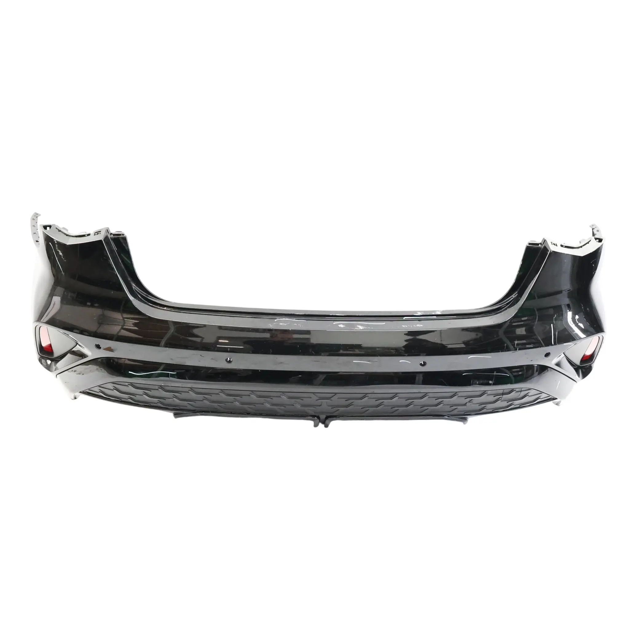 Audi S3 8Y Rear Bumper Trim Panel Covering Mythical Black Metallic - Y9T