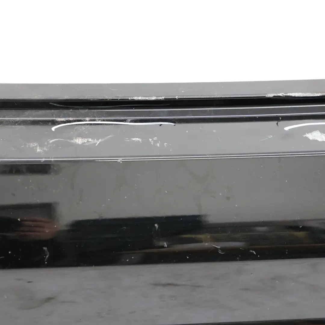 8Y Rear Bumper Trim Panel Covering Mythical Black Metallic - Y9T to Audi S3 with Part number 8Y5807067K Audi S3 8Y Rear Bumper Trim Panel Covering Mythical Black Metallic - Y9T - SKU 8Y5807067K-MYB - Part number 8Y5807067K