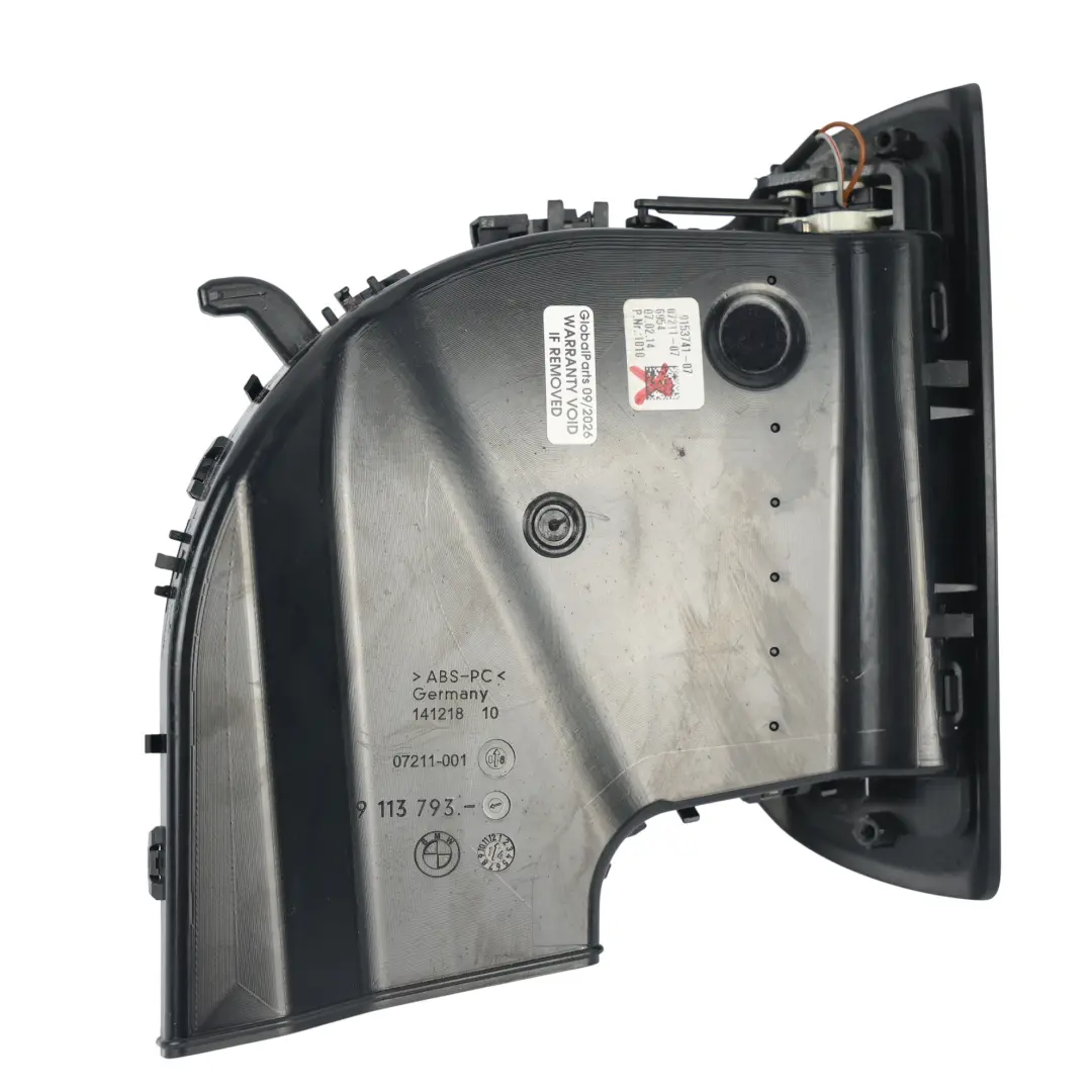 Griglia Bocchetta Aria Fresca Cruscotto Sinistra per BMW F01 F02 con numero di parte 9113793 BMW F01 F02 Griglia Bocchetta Aria Fresca Cruscotto Sinistra - SKU 9113793-1 - Numero di parte 9113793