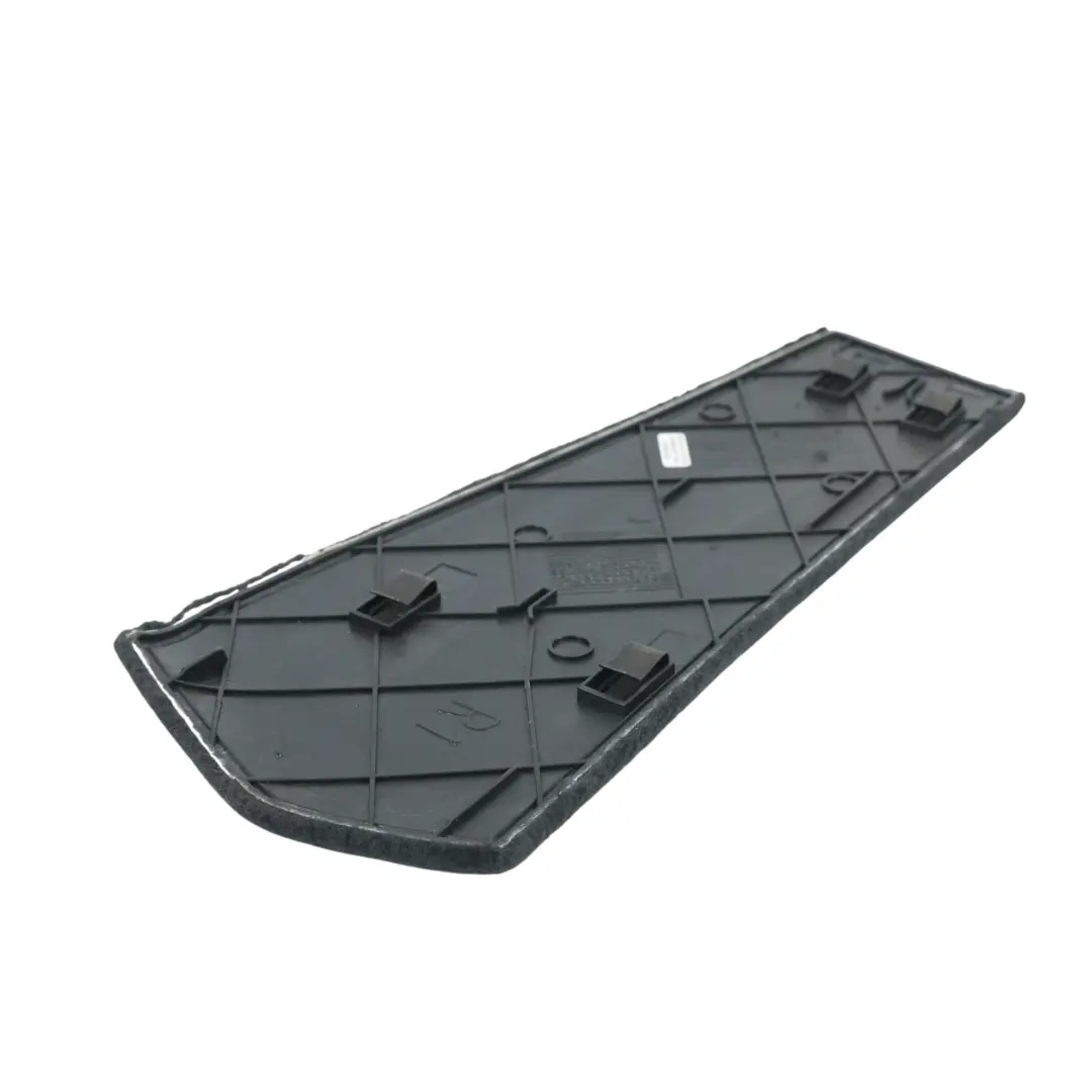 BMW F01 F02 LCI Verkleidung Mittelkonsole Hinten Rechts Schwarz - SKU 9123876-1 - Teilenummer 9123876