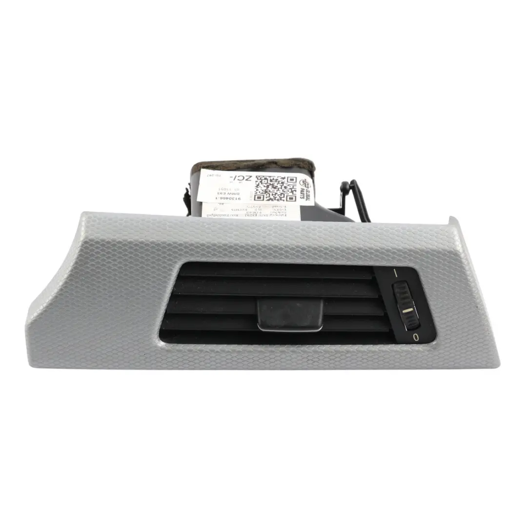 BMW E90 E91 E92 Fresh Air Grille Right Dash Vent Trim Right O/S Silver - SKU 9130466-1 - Part number 9130466