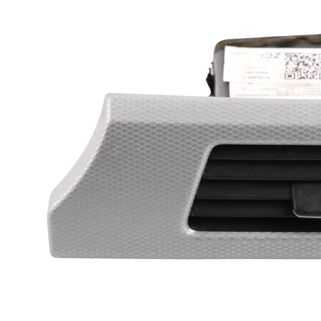 BMW E90 E91 E92 Fresh Air Grille Right Dash Vent Trim Right O/S Silver - SKU 9130466-1 - Part number 9130466