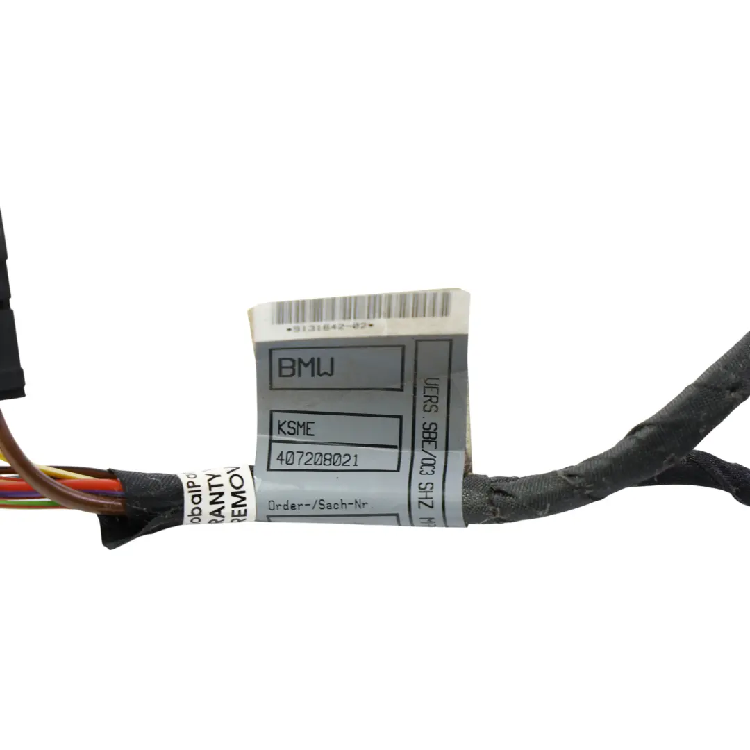 BMW E87 E90 E91 E92 Cablaggio Riscaldamento Sedile Anteriore - SKU 9131642 - Numero di parte 9131642