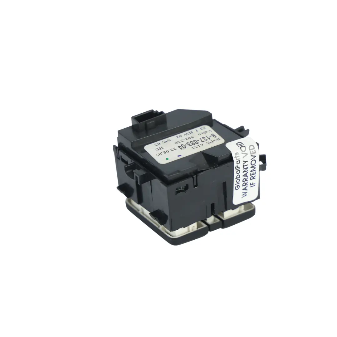 BMW E60 E61 Console Centrale Commutateur Chauffage Siège - SKU 9137883 - Numéro de pièce 9137883