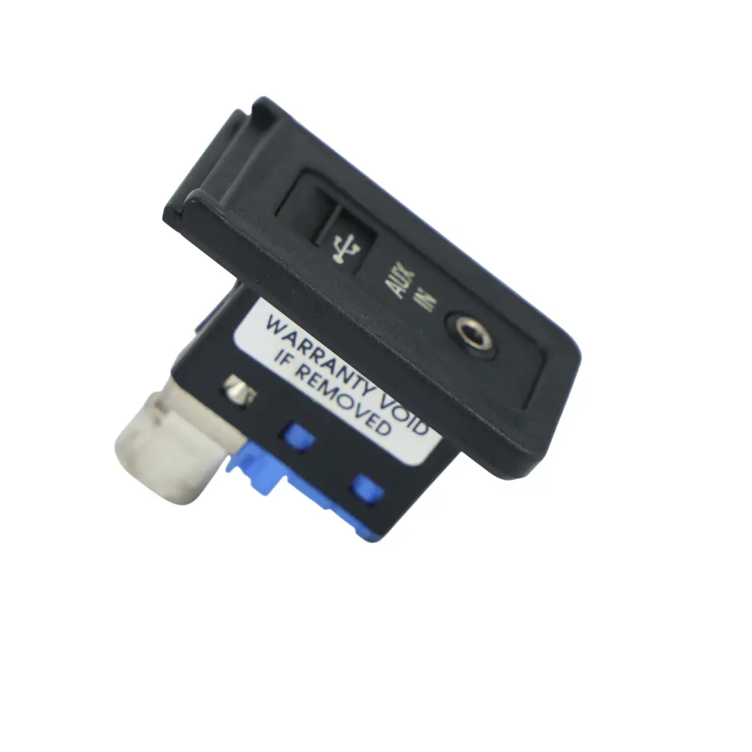 USB AUX In Socket Port Plug to BMW E60 E61 E81 E87 E90 E91 with Part number 9138402 BMW E60 E61 E81 E87 E90 E91 USB AUX In Socket Port Plug - SKU 9138402-1 - Part number 9138402