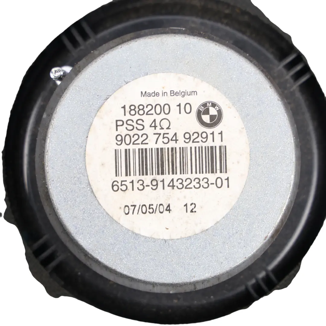 BMW E81 E87 E88 E90 E91 E92 E93 Głośnik Niskotonowy Centralny Lewy - SKU 9143233-1 - Numer Części 9143233