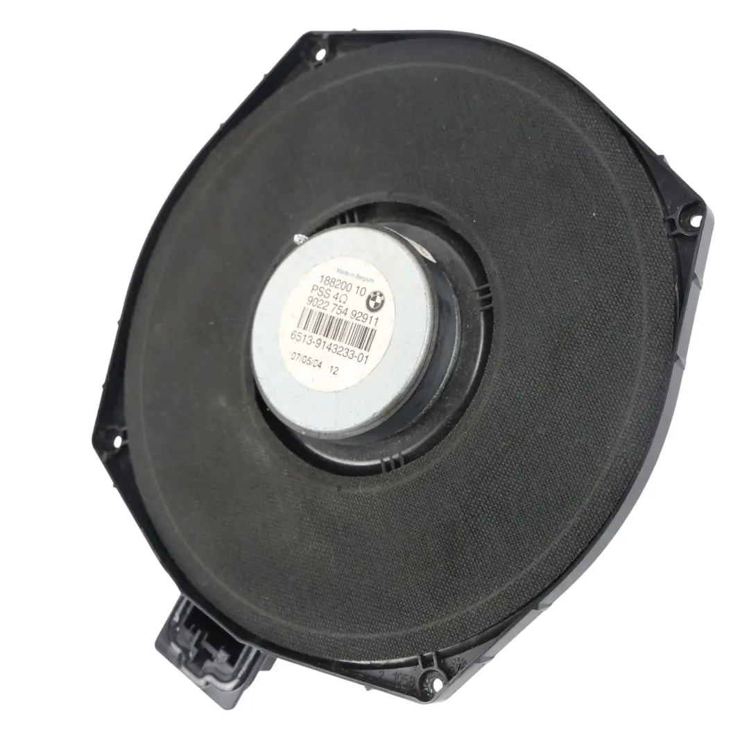 BMW E81 E87 E88 E90 E91 E92 E93 Speaker Central Bass Left N/S - SKU 9143233-1 - Part number 9143233
