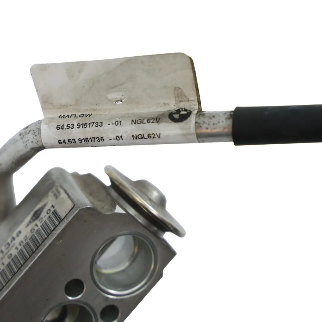 BMW E93 E81 E87 E90 E91 Tubo Pressione Condensatore Clima Valvola 9151733 - SKU 9151735 - Numero di parte 9151735