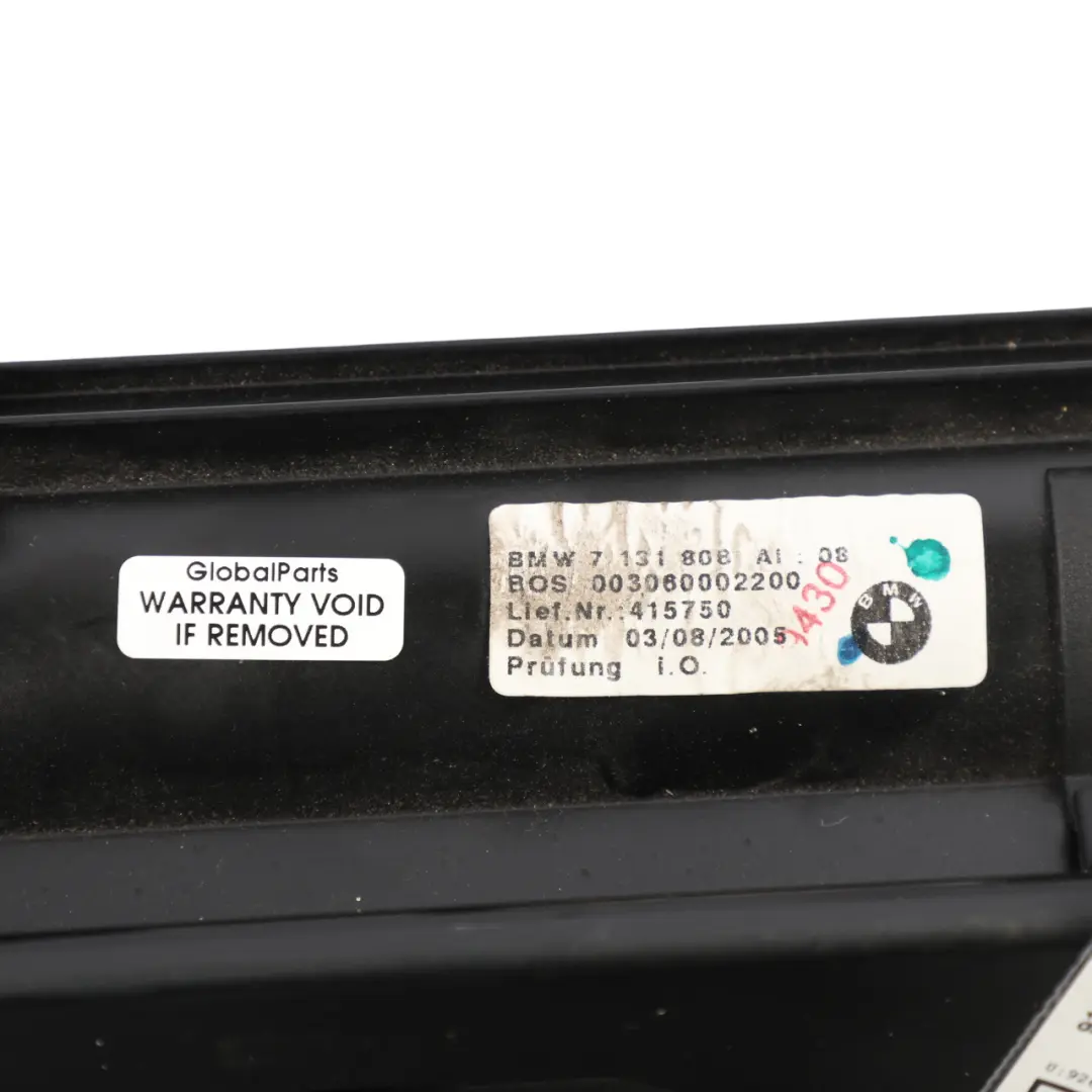 Roller Blind Boot Trunk Parcel Shelf Black to BMW E91 Touring with Part number 9152047 BMW E91 Touring Roller Blind Boot Trunk Parcel Shelf Black - SKU 9152047-6 - Part number 9152047