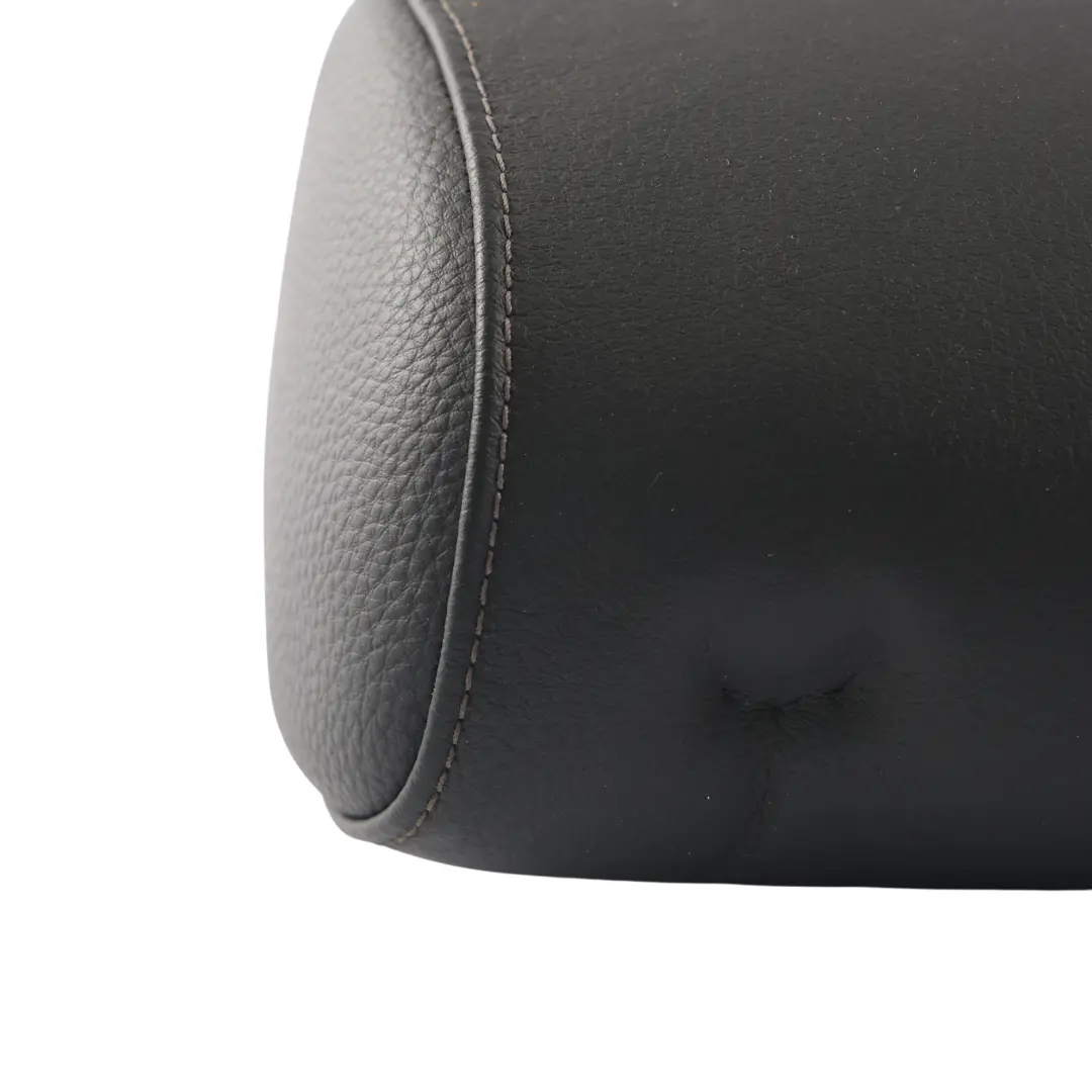 Front Seat Headrest Head Rest Left Right N/O/S Black Leather to BMW E90 E91 LCI with Part number 7246718 BMW E90 E91 LCI Front Seat Headrest Head Rest Left Right N/O/S Black Leather - SKU 7246718-1 - Part number 7246718