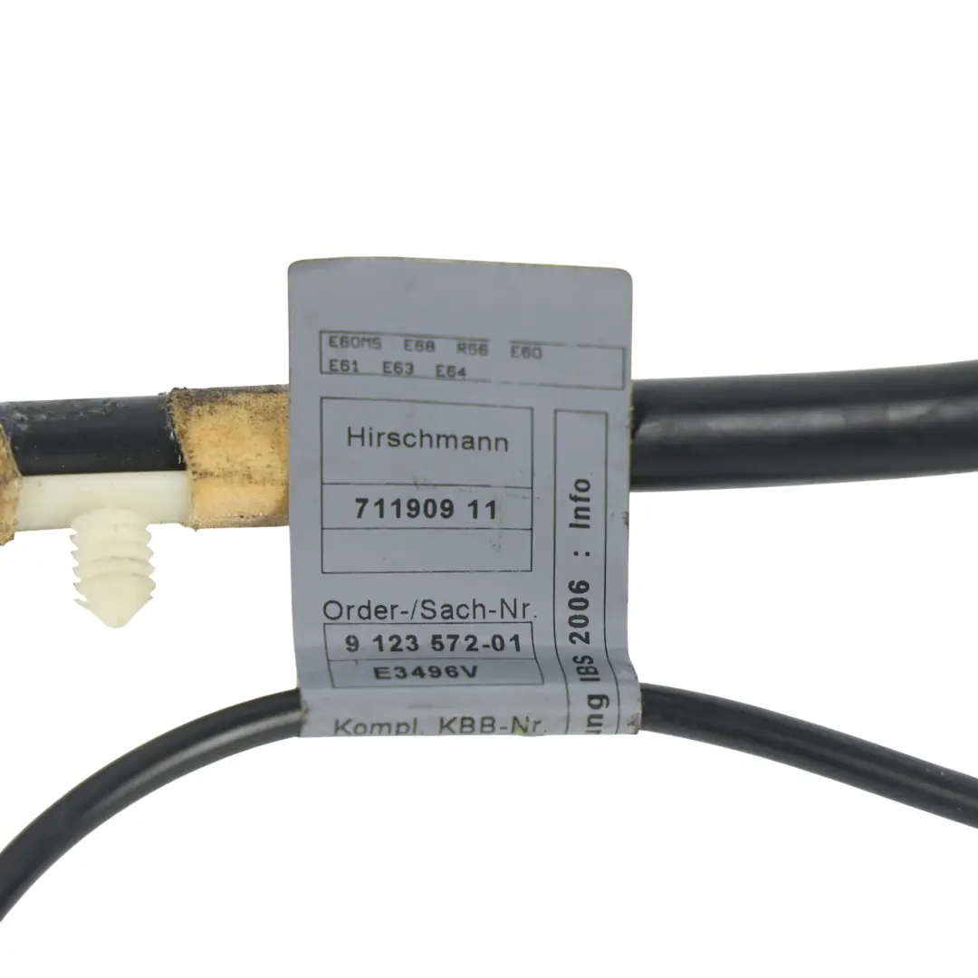 BMW E90 E91 E92 E93 Câble Batterie Négatif Pôle Moins IBS - SKU 9215951-1 - Numéro de pièce 9215951