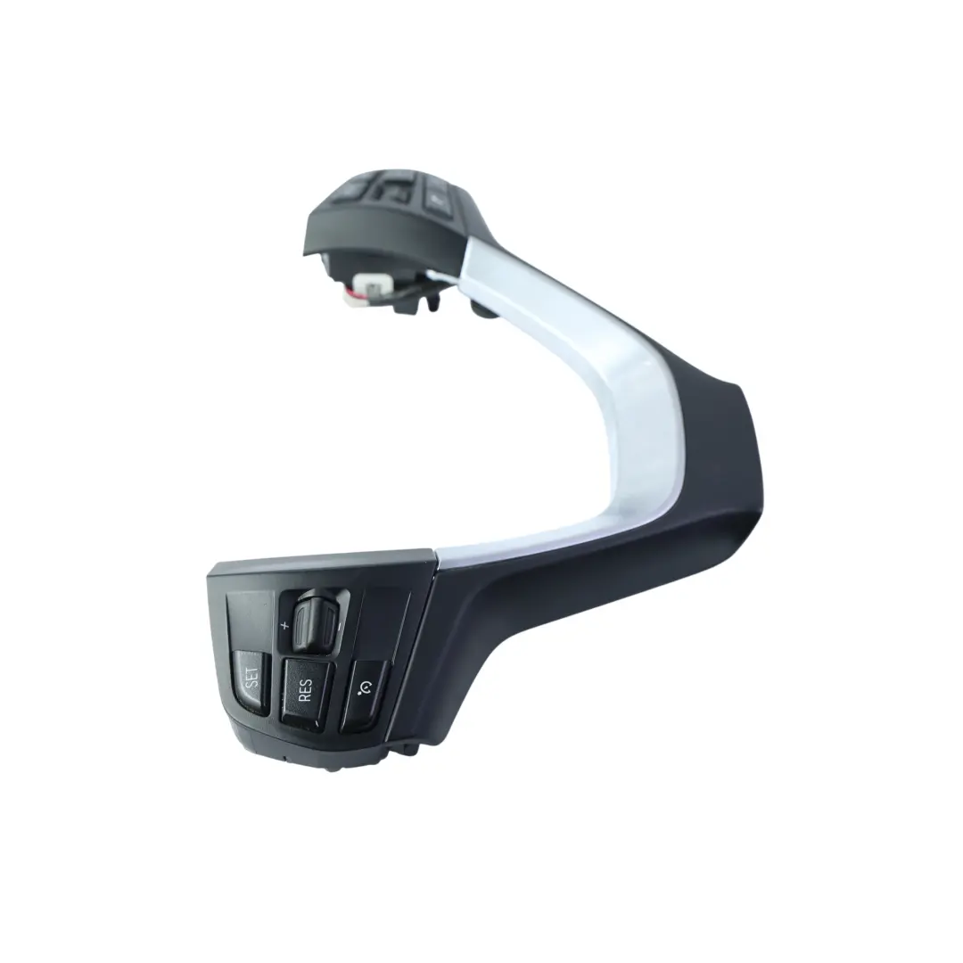 BMW X3 F25 Lenkrad Schalter Multifunktionstaste Blende Schwarz Silber - SKU 9230229-2 - Teilenummer 9230229