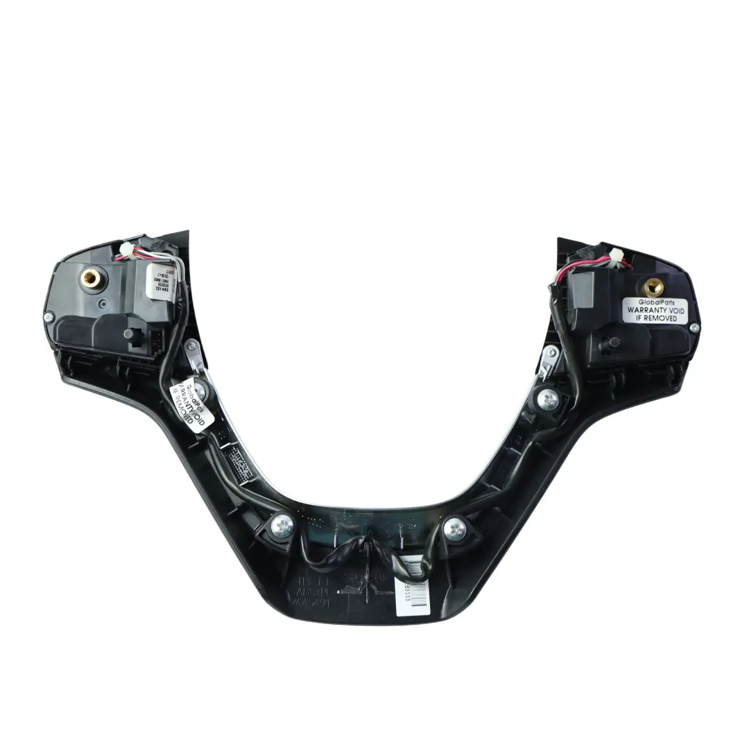 Pulsante Multifunzione Volante Cornice Nero Argento per BMW X3 F25 con numero di parte 9230229 BMW X3 F25 Pulsante Multifunzione Volante Cornice Nero Argento - SKU 9230229-2 - Numero di parte 9230229