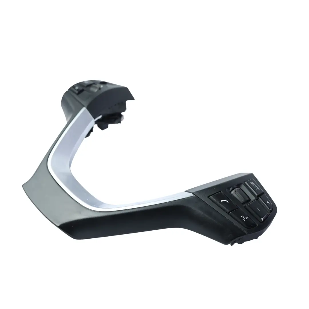 BMW X3 F25 Steering Wheel Switch Multifunction Button Trim Black Silver - SKU 9230229-2 - Part number 9230229