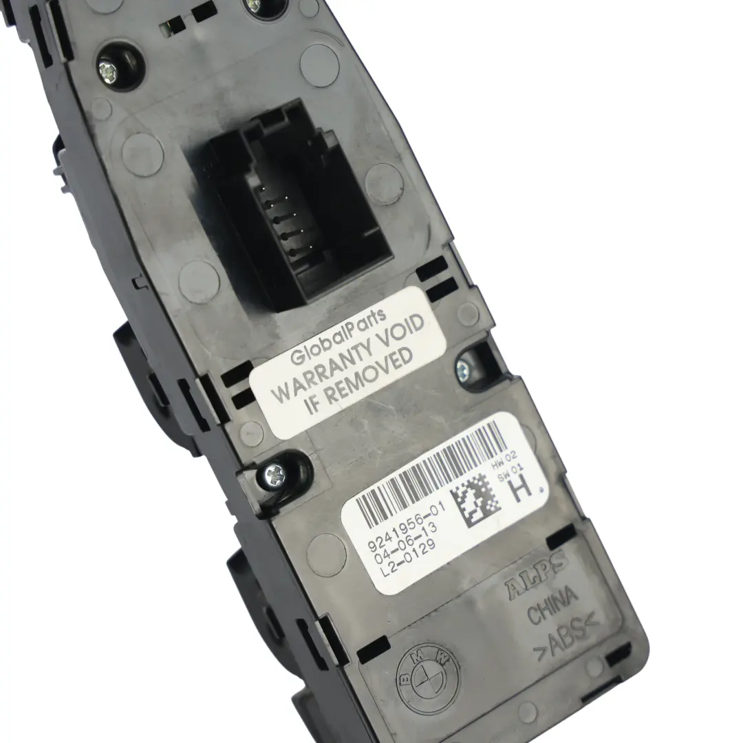 BMW F06 Gran Coupé LCI F10 Pannello Interruttori Alzacristalli Porta Guidatore 9 - SKU 9241956 - Numero di parte 9241956