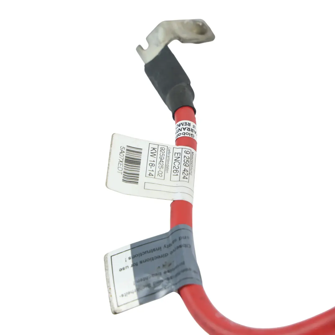 BMW F30 F31 F80 M3 F82 M4 Câble Batterie Positif Pôle Plus - SKU 9259425-3 - Numéro de pièce 9259425