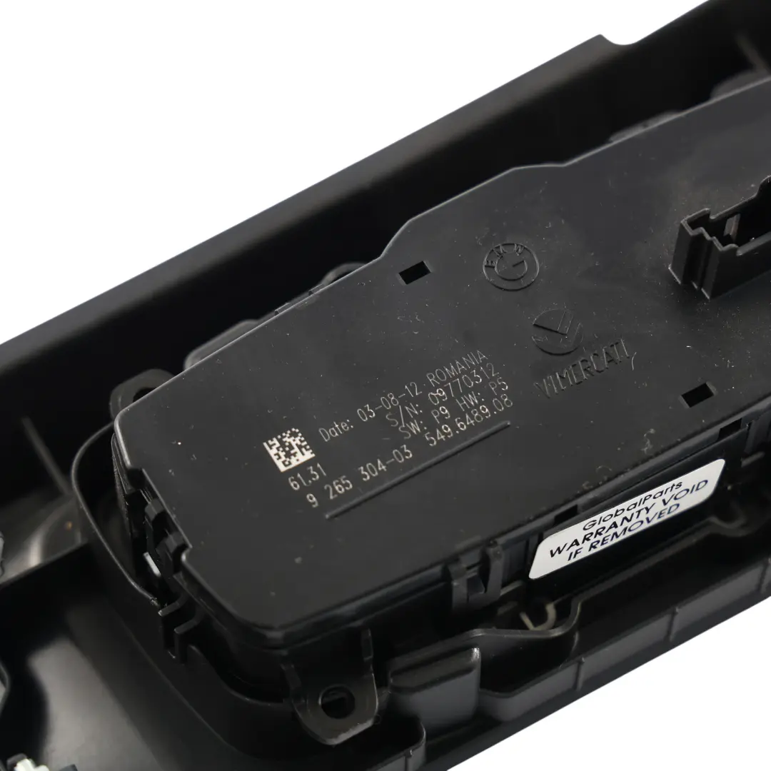 Commutateur Phares Réglage Portée Unité Commande pour BMW F20 F22 F30 à propos du numéro de pièce 9265304 BMW F20 F22 F30 Commutateur Phares Réglage Portée Unité Commande - SKU 9265304-3 - Numéro de pièce 9265304