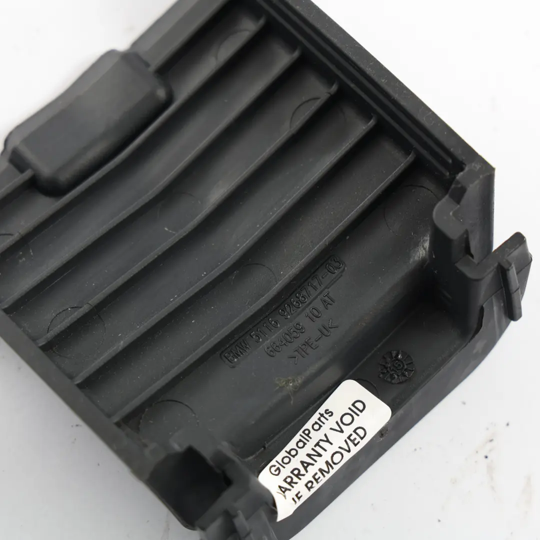 Interior Reverse Mirror Cable Duct Holder Cover Panel Trim to BMW F07 with Part number 9268717 BMW F07 Interior Reverse Mirror Cable Duct Holder Cover Panel Trim - SKU 9268717 - Part number 9268717