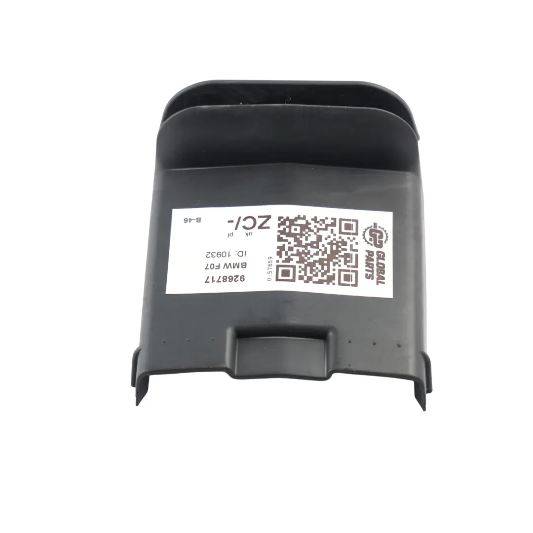 Embellecedor Soporte Conducto Cable Espejo Retrovisor Interior para BMW F07 con número de pieza 9268717 BMW F07 Embellecedor Soporte Conducto Cable Espejo Retrovisor Interior - SKU 9268717 - Número de pieza 9268717