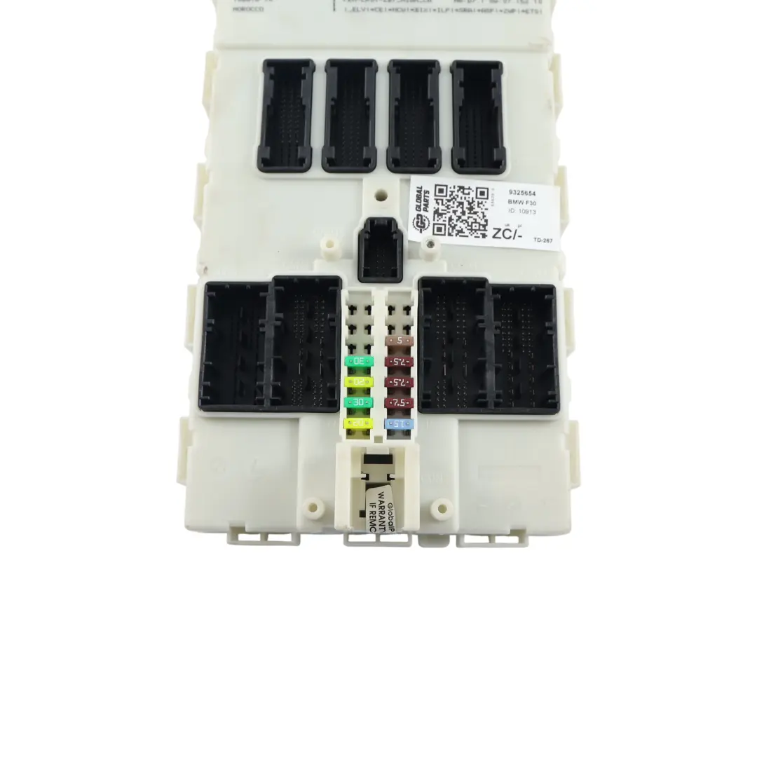 Anteriore Centralina Controllo Carrozzeria FEM BCM per BMW F30 F35 F31 F32 con numero di parte 9325654 BMW F30 F35 F31 F32 Anteriore Centralina Controllo Carrozzeria FEM BCM - SKU 9325654 - Numero di parte 9325654