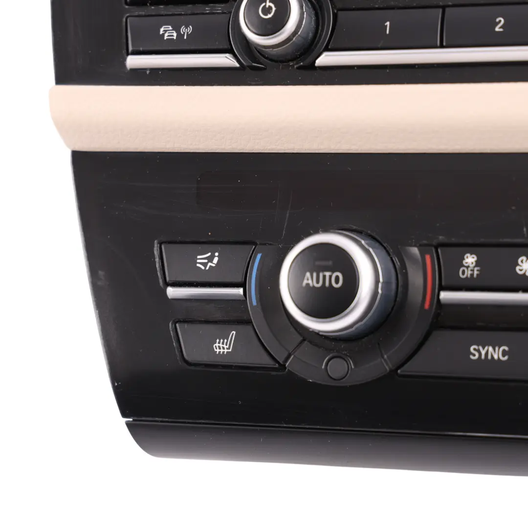  Climate Switch BMW F10 F11 F18 Panel Radio Air Condition Control Panel - SKU 9328425-6 - Part number 9328425