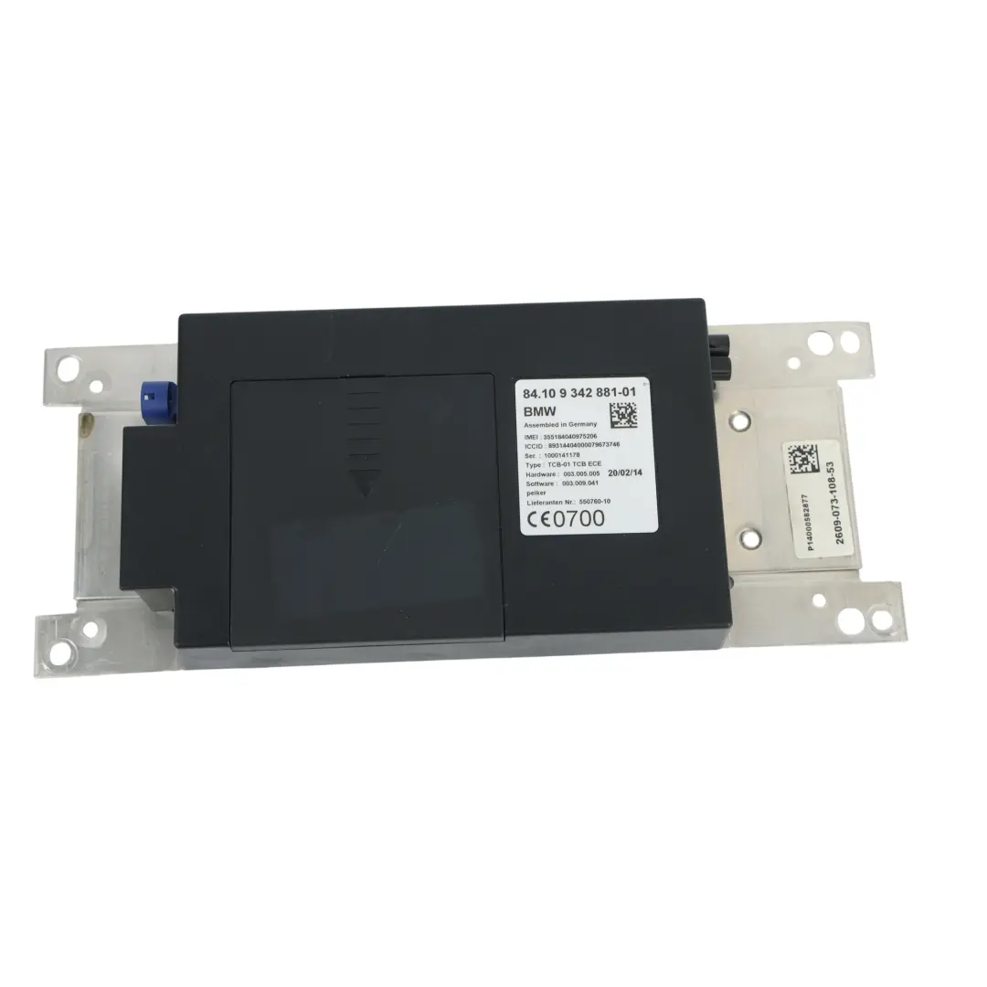 BMW Série 1 F20 F21 Série 3 F30 F31 Boîtier Télématique TCU SOS - SKU 9342881-1 - Numéro de pièce 9342881