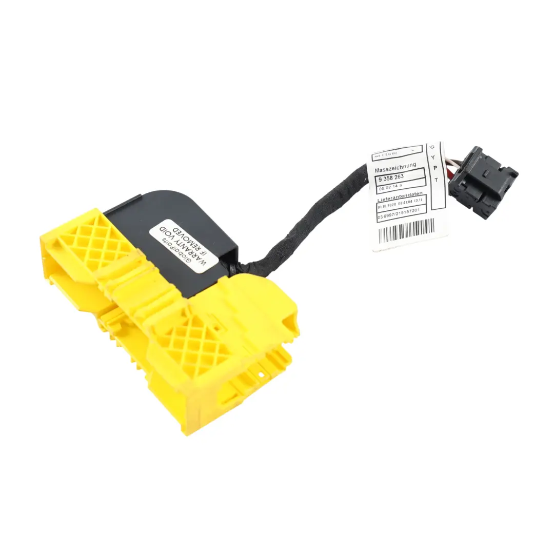 Mini F55 F56 F57 Seat Wiring Harness Cable Connector Driver Side - SKU 9358312 - Part number 9358312