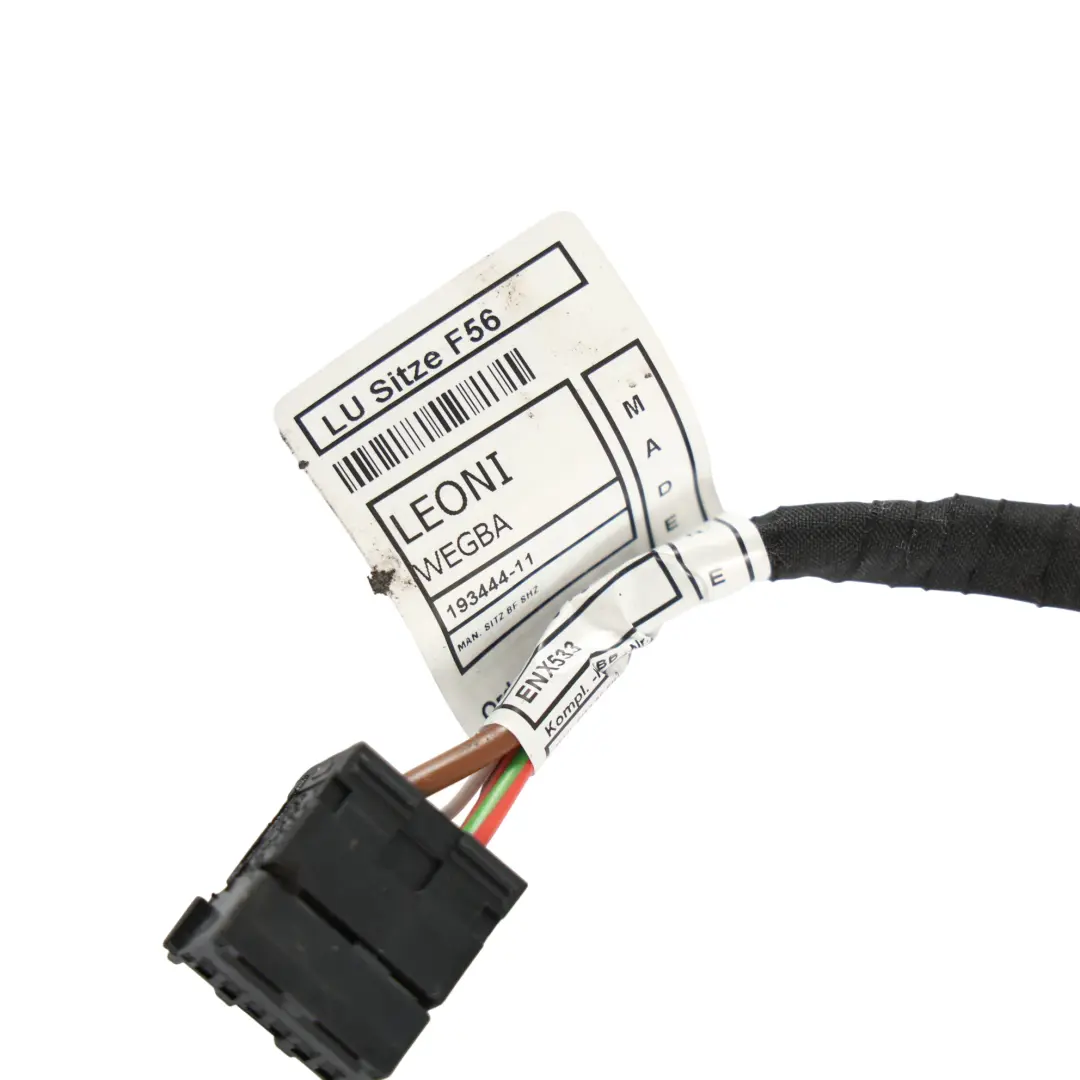 Mini F55 F56 F57 Seat Wiring Harness Cable Connector Passanger Side - SKU 9358313 - Part number 9358313
