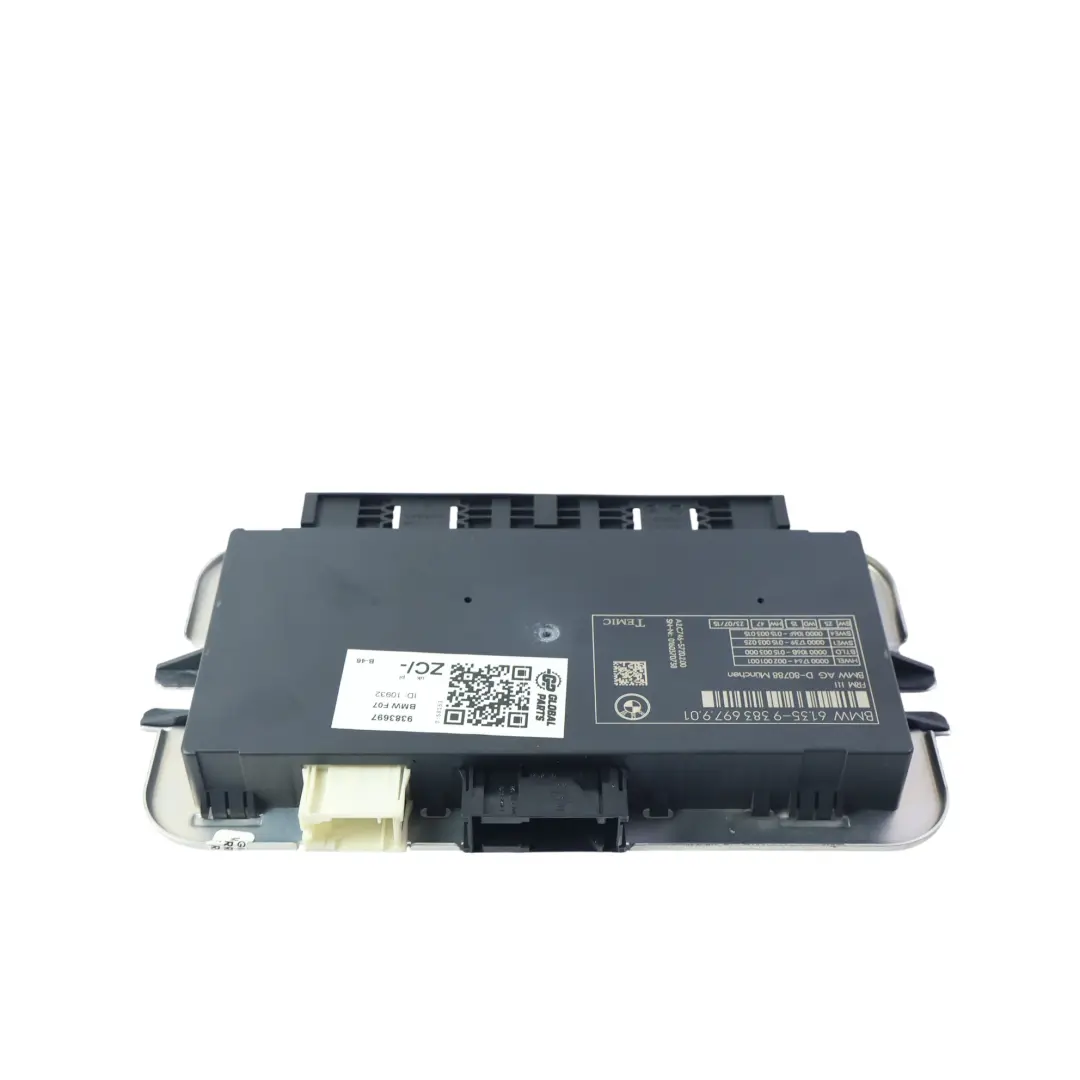 BMW F07 LCI F20 F21 F30 Fußraum Licht Steuergerät FRM III - SKU 9383697 - Teilenummer 9383697