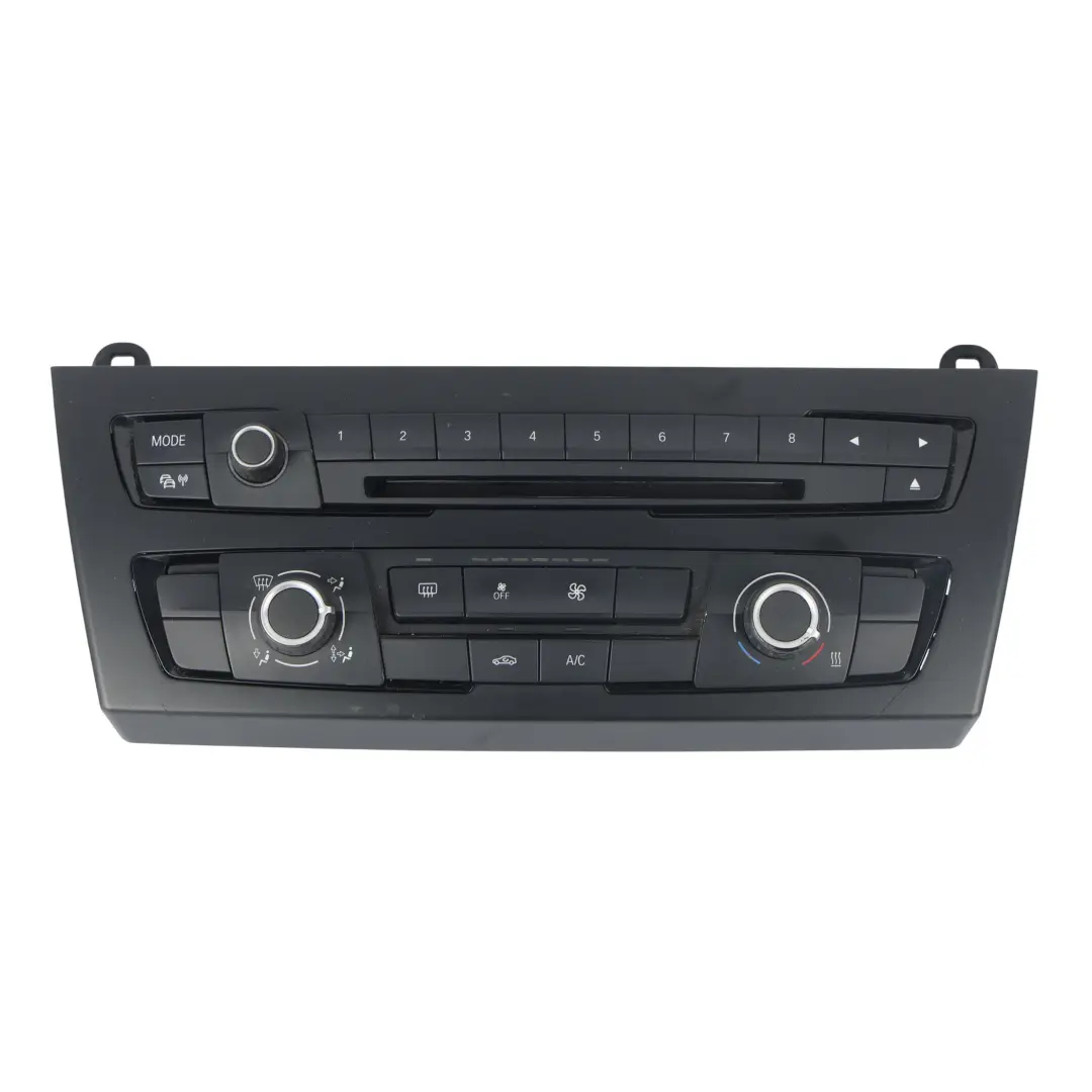 BMW F20 F21 Air Conditioning Heater Radio Control Unit Panel - SKU 9384041-1 - Part number 9384041