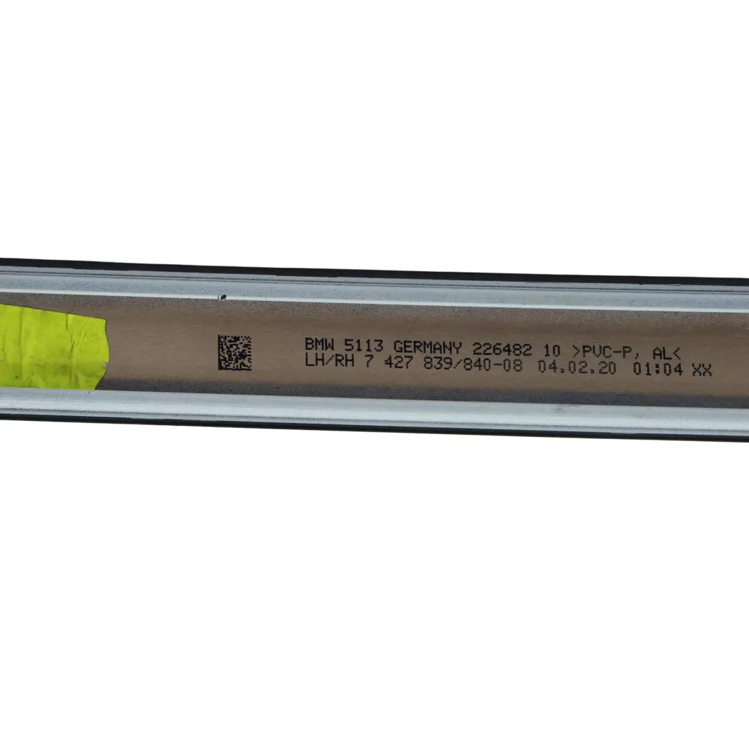 BMW G20 Modanatura Profilo Corrimano Tetto Destro Bianco Alpine 3 - 300 - SKU 9464788-AW - Numero di parte 9464788