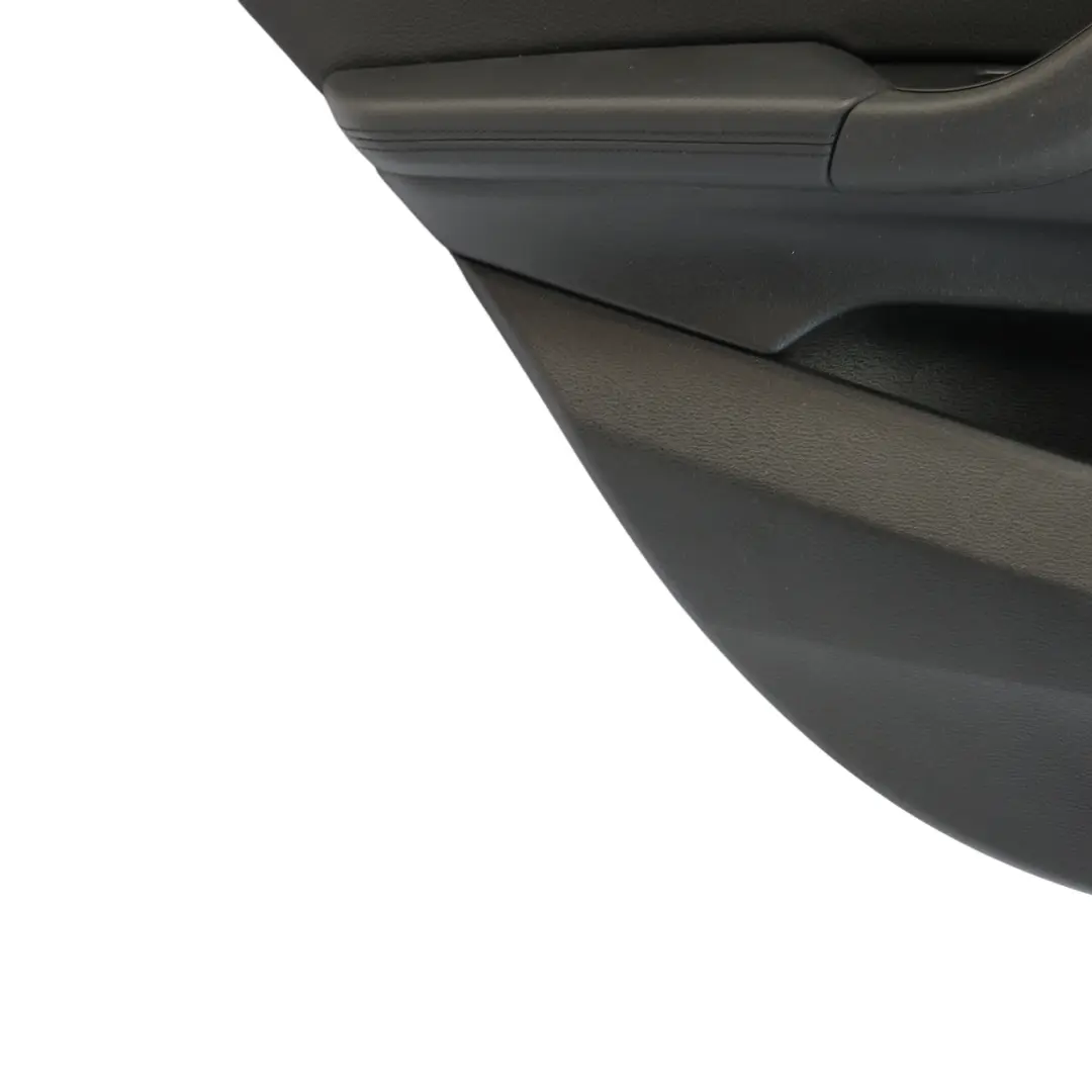 Door Card Cover Trim Panel Rear Left N/S Black Leather Grey Seam to BMW X2 F39 with Part number 9471677 BMW X2 F39 Door Card Cover Trim Panel Rear Left N/S Black Leather Grey Seam - SKU 9471677 - Part number 9471677