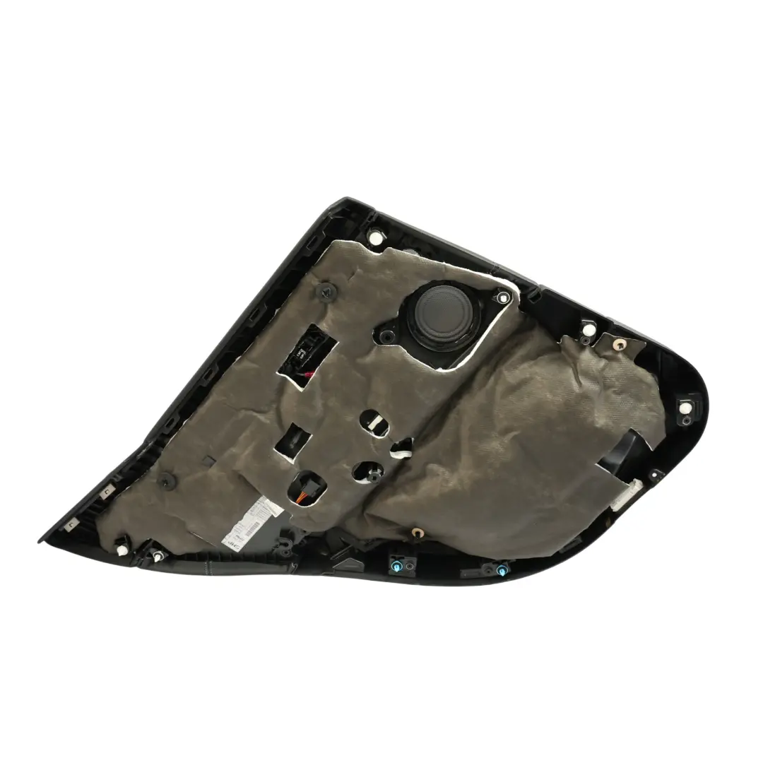 BMW X2 F39 Door Card Cover Trim Panel Rear Right O/S Black Leather Grey Seam - SKU 9471678 - Part number 9471678