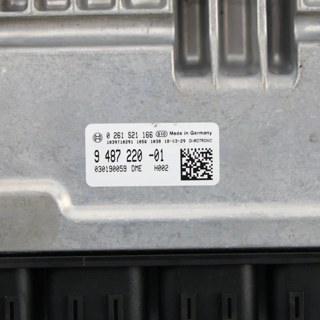 BMW Mini F56 B48A20B 231HP B48D 2.0 ECU Motor DME Kit Llave Automático - SKU 9487220-1 - Número de pieza 9487220
