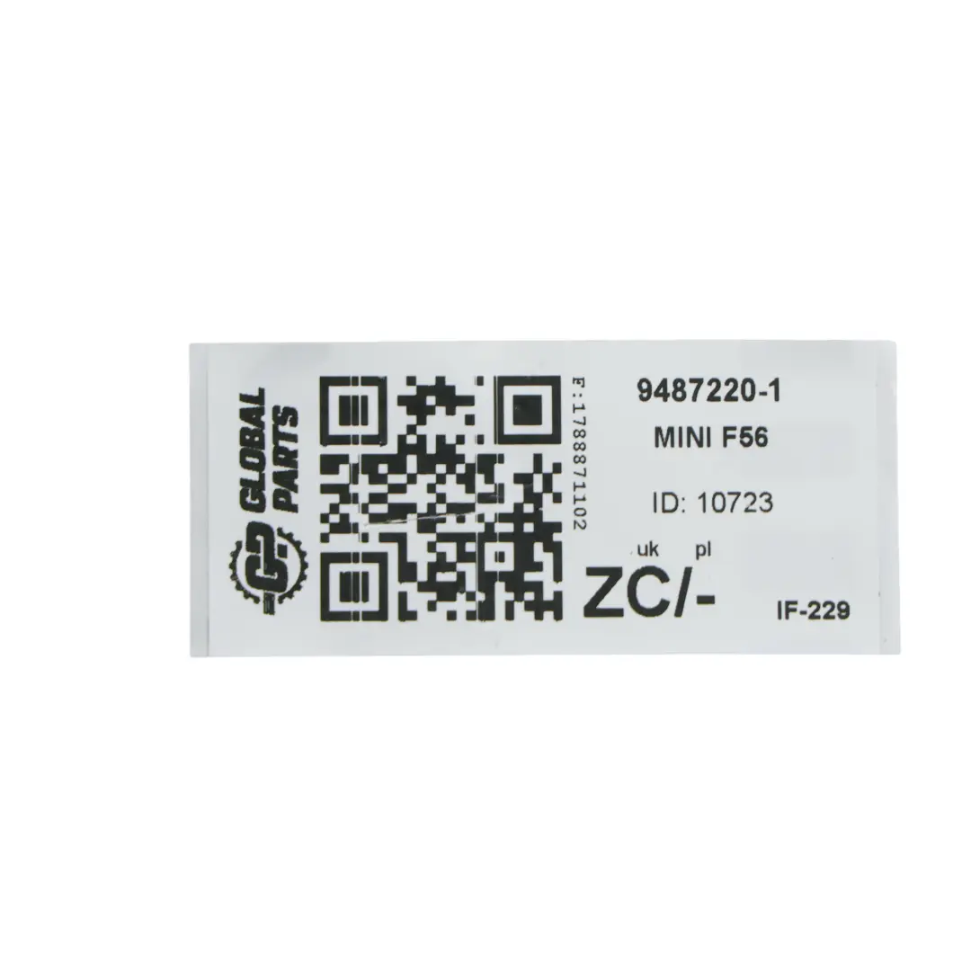 Mini F56 B48A20B 231HP B48D 2.0 Engine Control ECU DME Kit Key Automatic - SKU 9487220-1 - Part number 9487220