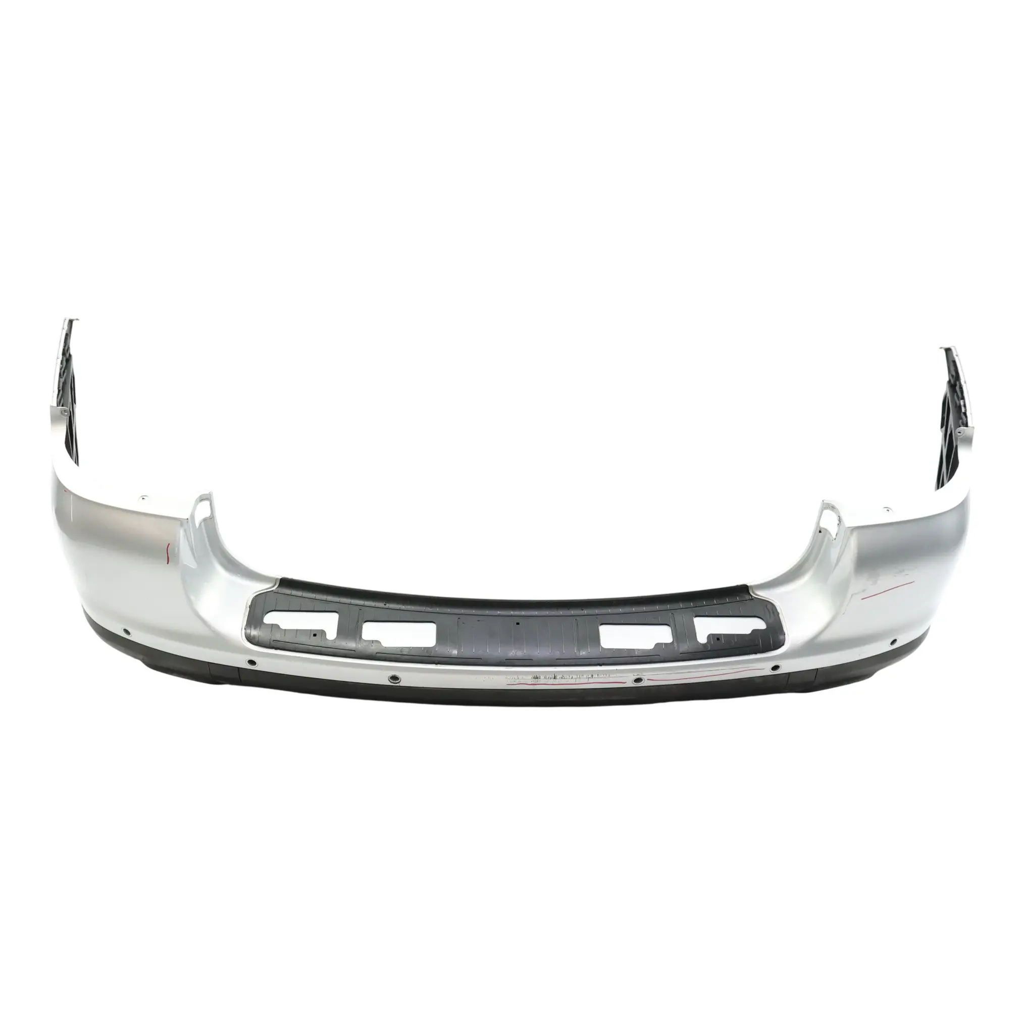 Porsche Cayenne 9PA Rear Bumper Trim Panel Crystal Silver Metallic - A7W