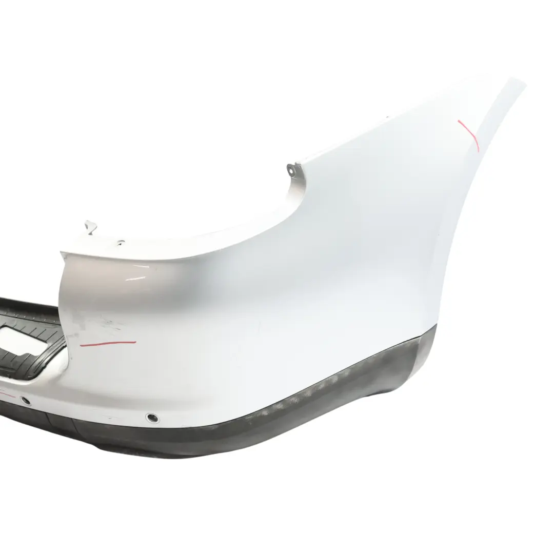 Porsche Cayenne 9PA Rear Bumper Trim Panel Crystal Silver Metallic - A7W - SKU 95550541102-CSM - Part number 95550541102