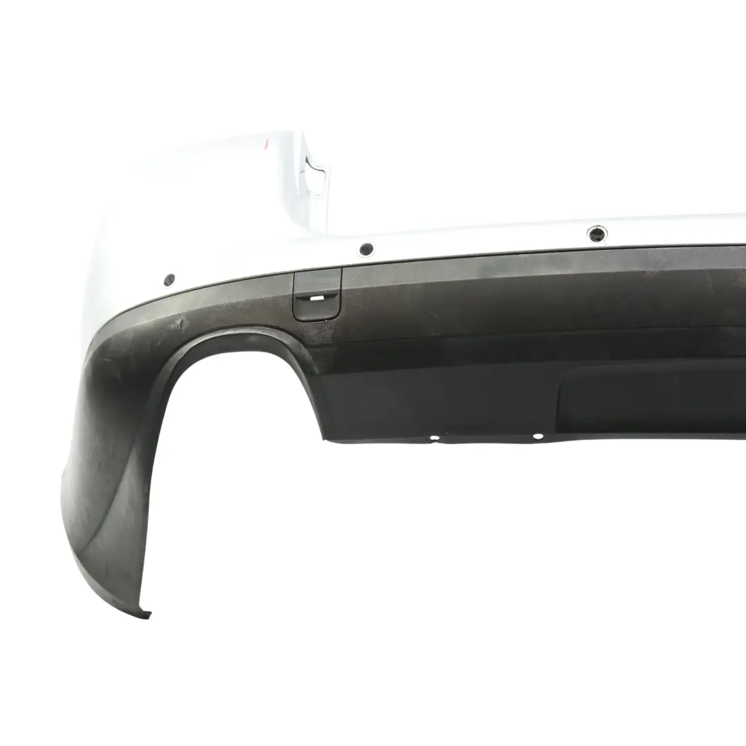 Porsche Cayenne 9PA Rear Bumper Trim Panel Crystal Silver Metallic - A7W - SKU 95550541102-CSM - Part number 95550541102