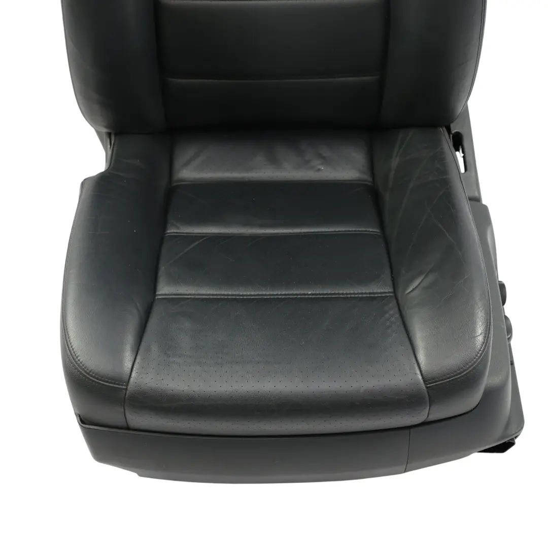 Porsche Cayenne 9PA Comfort Seat Front Left N/S Interior Heated Black Leather - SKU 95552117901-1 - Part number 95552117901