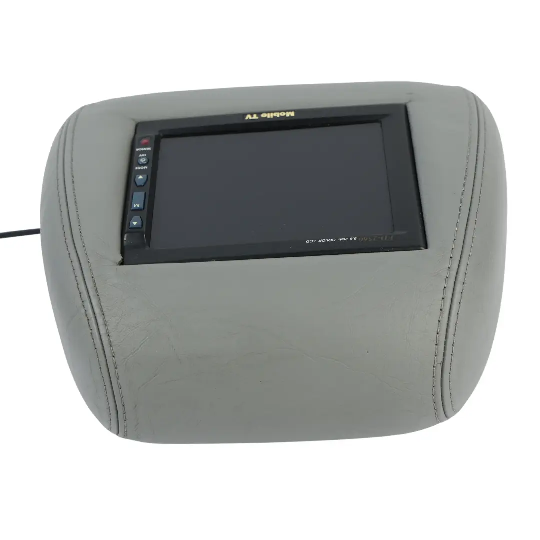 Pantalla Multimedia Reposacabezas Delantero Derecho Gris para Porsche Cayenne 955 9PA con número de pieza 95552181800 Porsche Cayenne 955 9PA Pantalla Multimedia Reposacabezas Delantero Derecho Gris - SKU 95552181800-1 - Número de pieza 95552181800