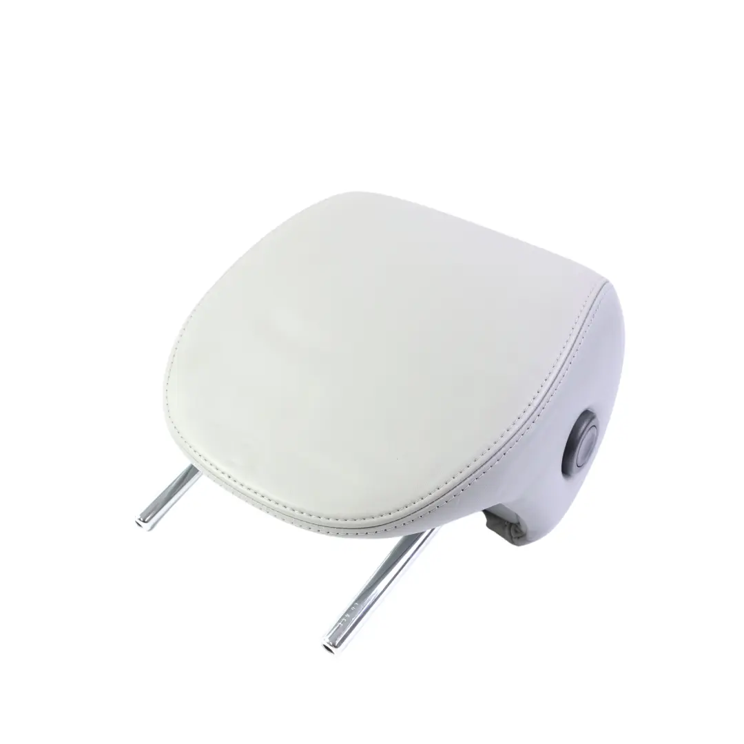 Head Rest Left N/S Leather White to Porsche Cayenne 9PA Rear Seat with Part number 95552281301 Porsche Cayenne 9PA Rear Seat Head Rest Left N/S Leather White - SKU 95552281301-1 - Part number 95552281301