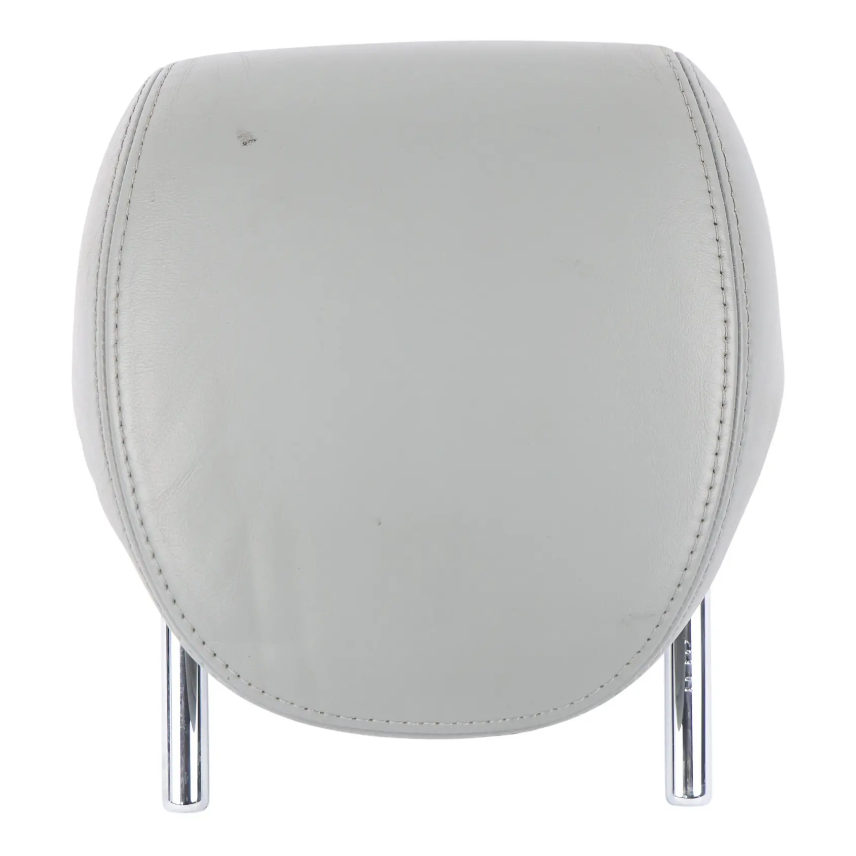 Porsche Cayenne 9PA Rear Centre Middle Headrest Leather Steel Grey 95552281801