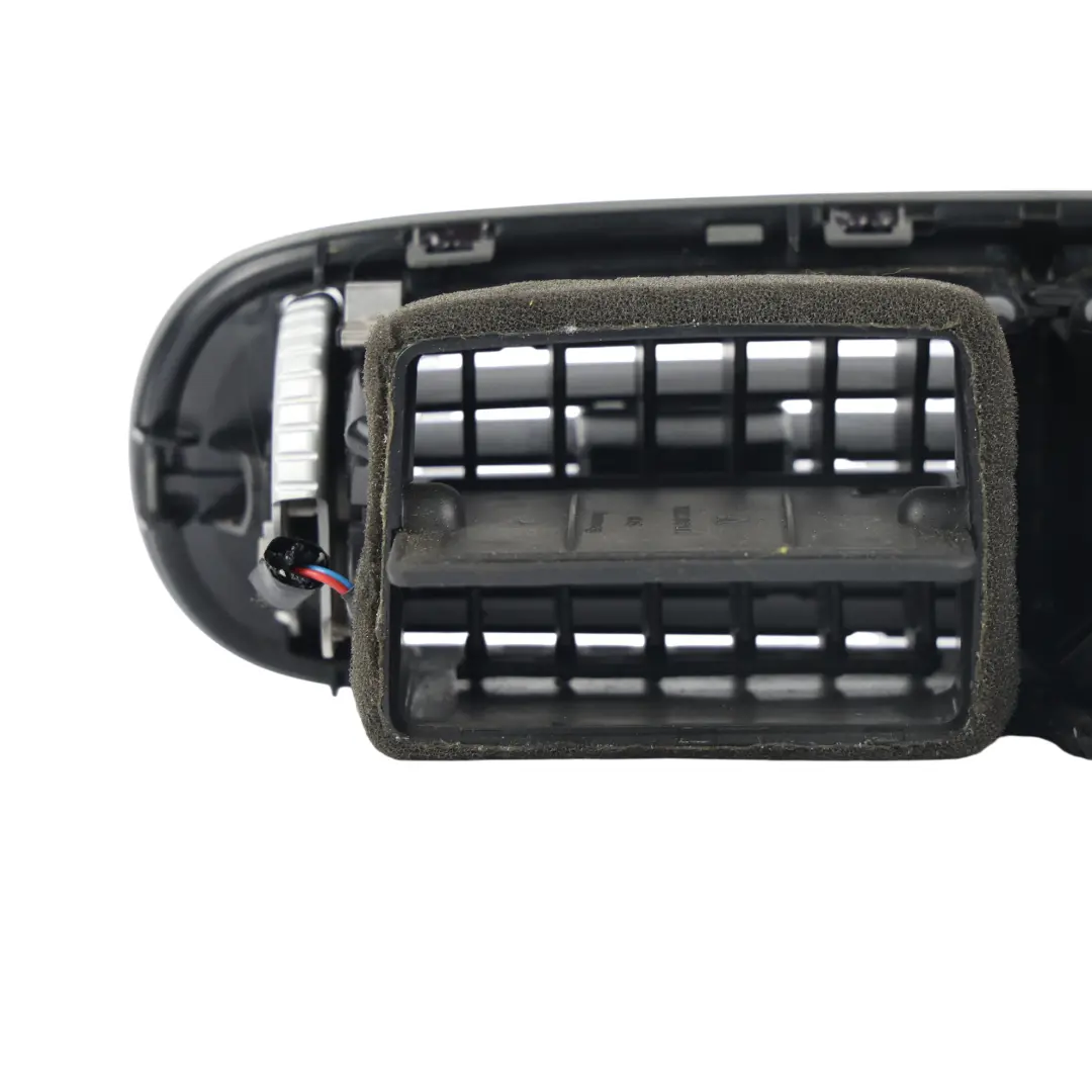Porsche Cayenne 9PA Schwarz Mittlere Luftdüse Blende Abdeckung 7L5819727A - SKU 95555226301-2 - Teilenummer 95555226301
