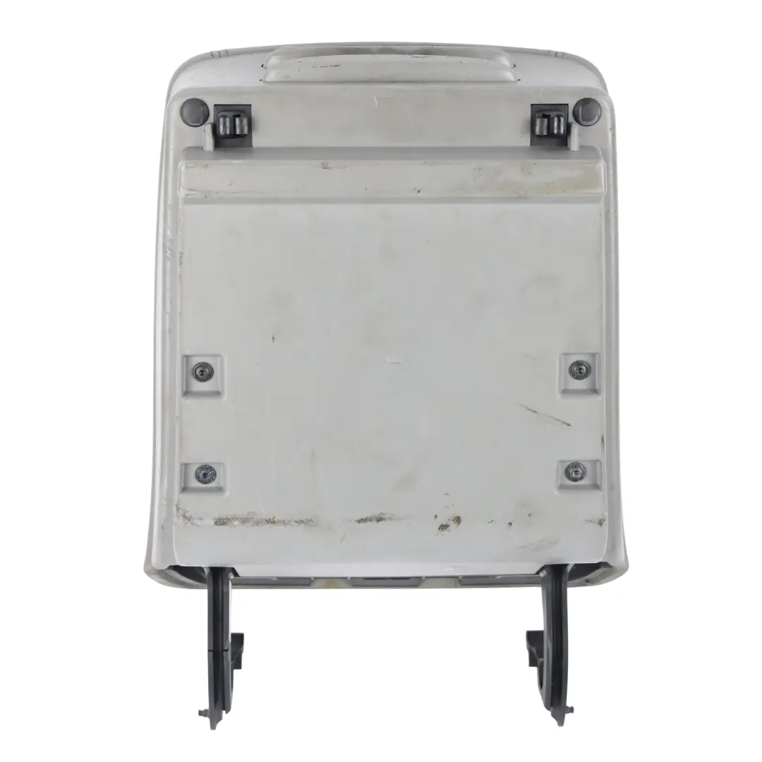 Porsche Cayenne 9PA Mittelkonsole Armlehne Abdeckung Leder Stahlgrau - SKU 95555230901-1 - Teilenummer 95555230901