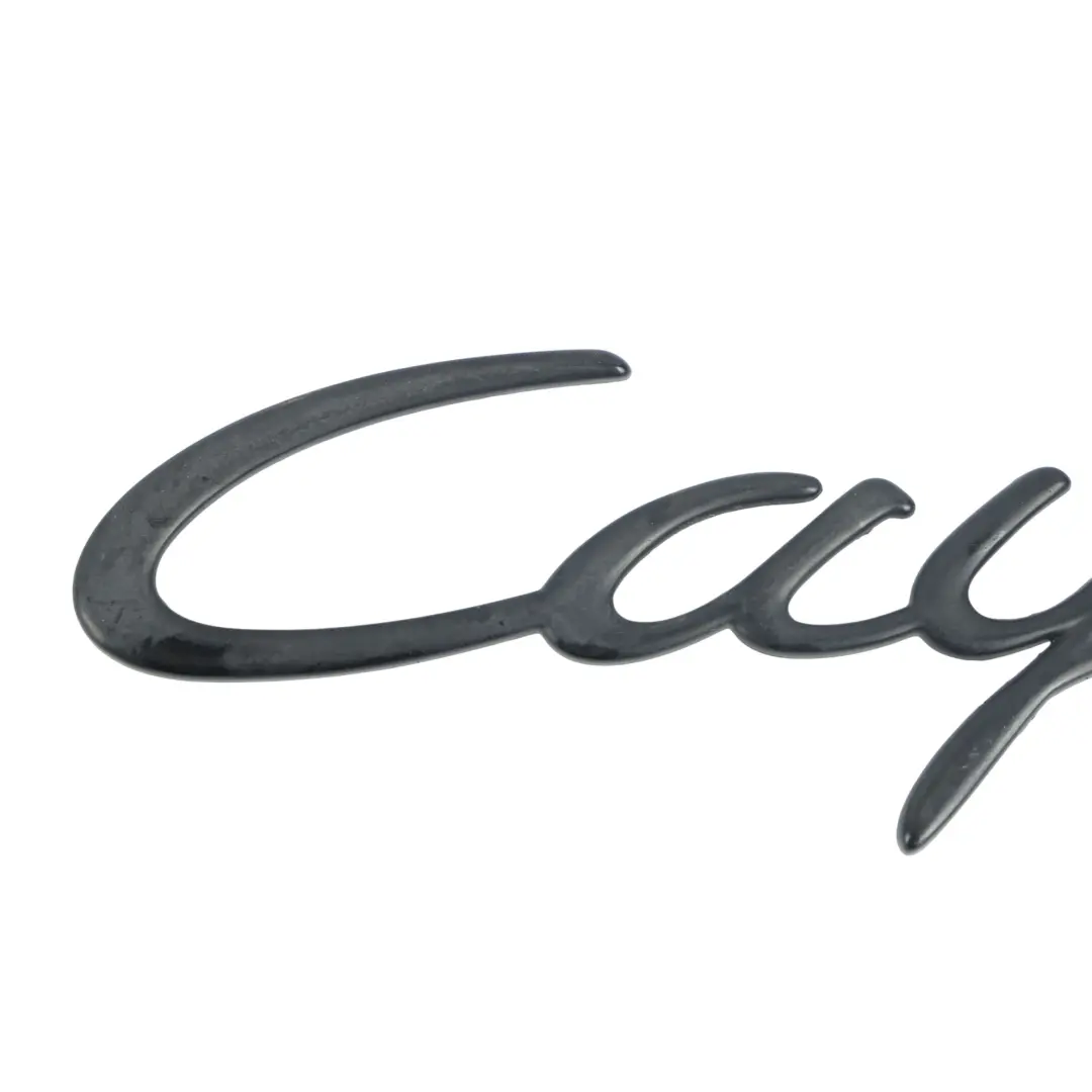 Lettering Cayenne Emblem Inscription to Porsche Cayenne 9PA Badge with Part number 95555923700 Porsche Cayenne 9PA Badge Lettering Cayenne Emblem Inscription - SKU 95555923700 - Part number 95555923700