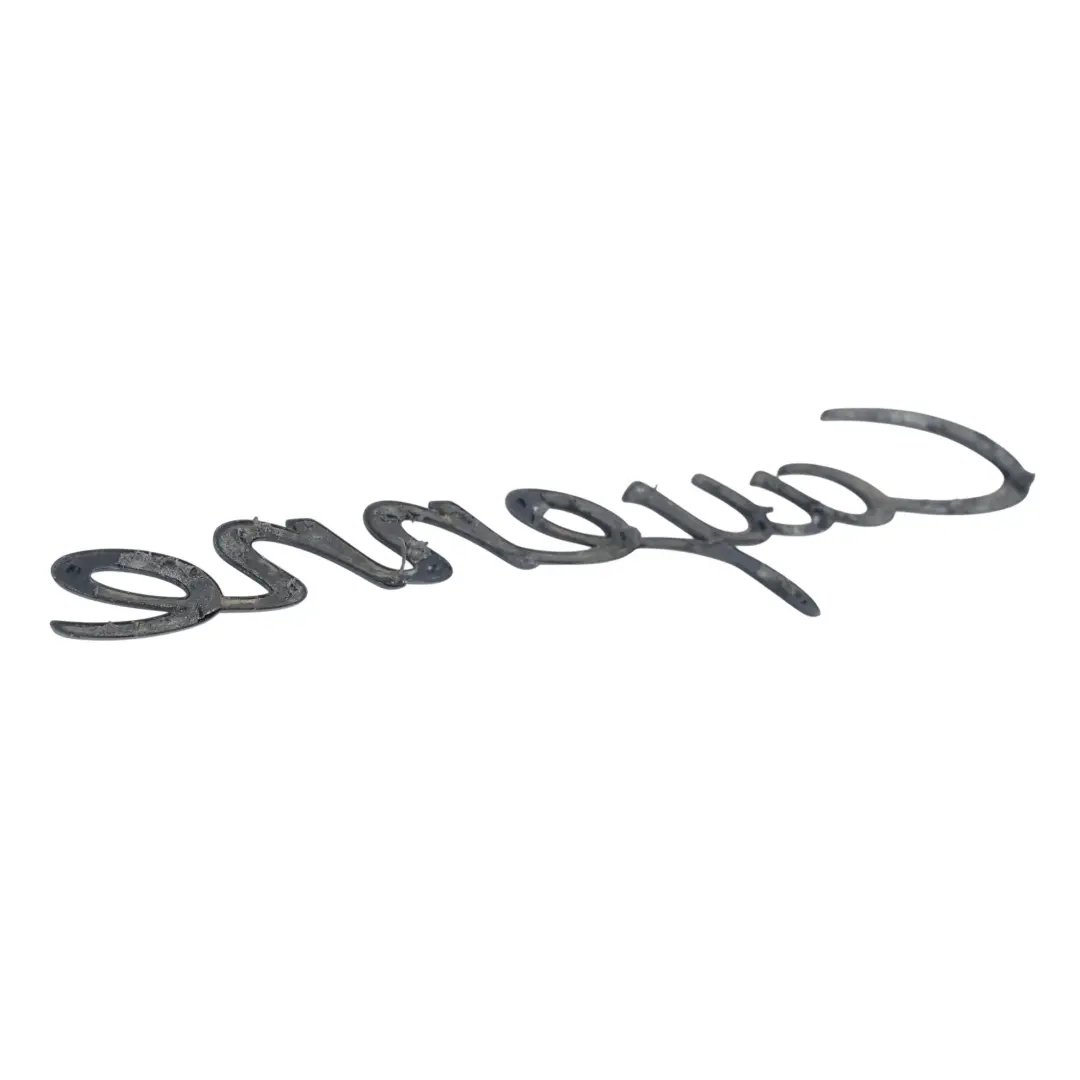 Lettering Cayenne Emblem Inscription to Porsche Cayenne 9PA Badge with Part number 95555923700 Porsche Cayenne 9PA Badge Lettering Cayenne Emblem Inscription - SKU 95555923700 - Part number 95555923700