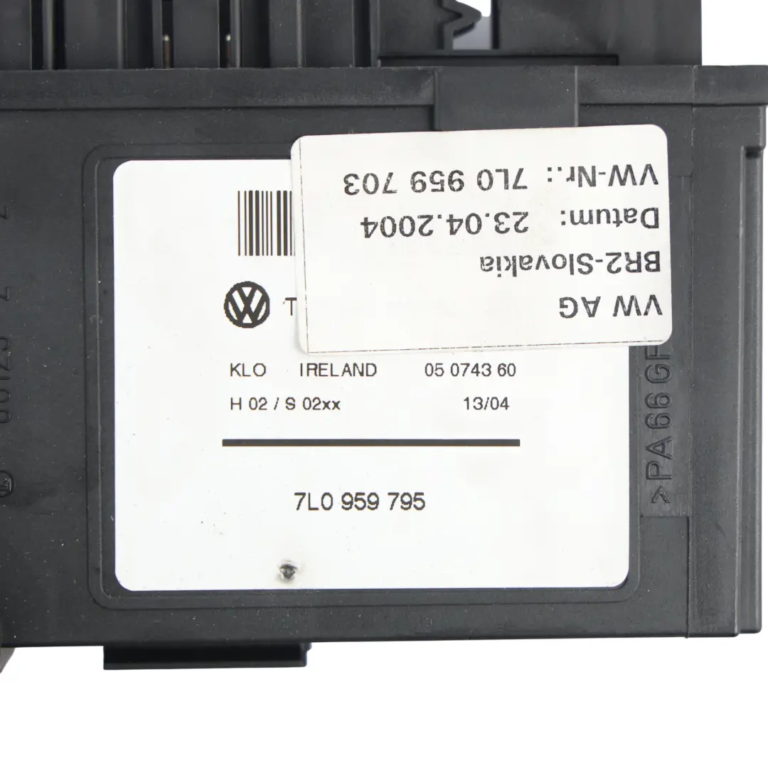 Porsche Cayenne 9PA VW Touareg 7L Window Regulator Motor Rear Left N/S 7L0959703 - SKU 95562470300 - Part number 95562470300