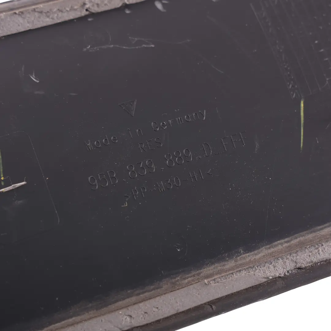 Porsche Macan 95B Tür Zierleiste Abdeckung Hinten Links - SKU 95B839889D - Teilenummer 95B839889D